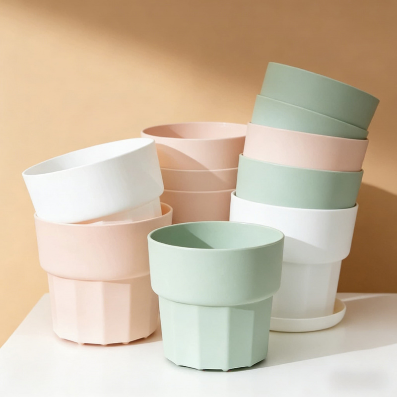 Aloe Vera Pot - Thickened Shatterproof Plastic Resin Flower Pot