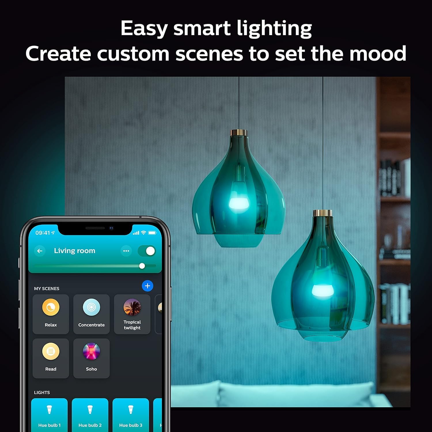 Philips Hue Smart Light Starte - Philips Light Hue White ulasan dan harga