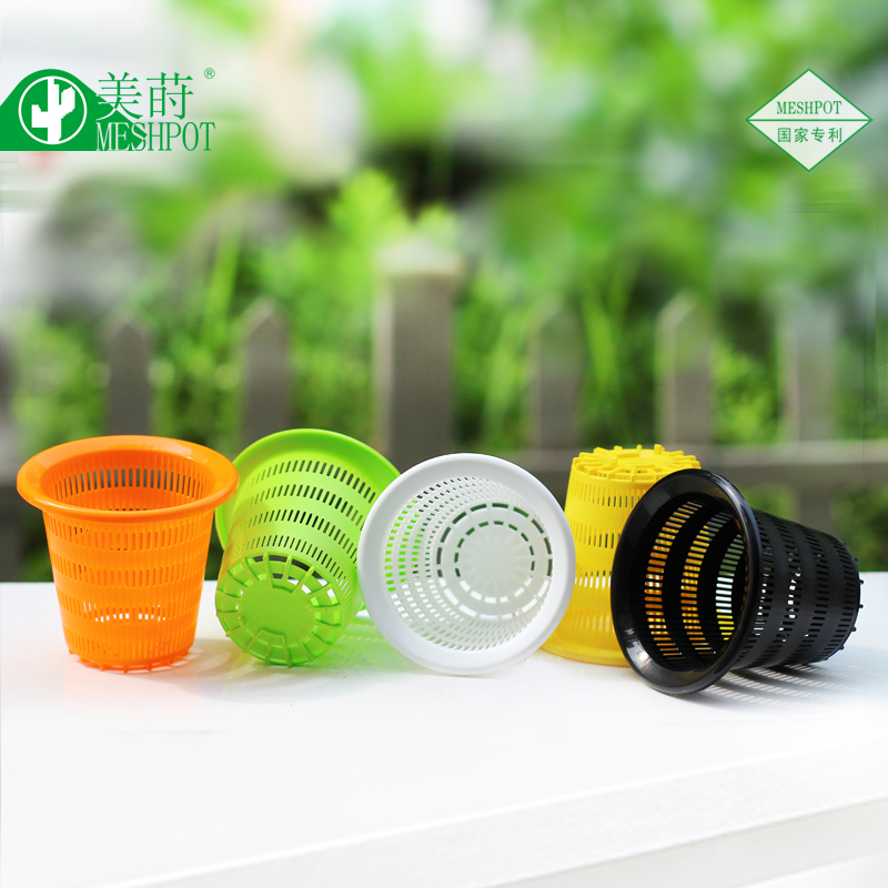 Meshpot 3PCS Colorful Plastic  - Aloe Vera Pot ulasan dan harga
